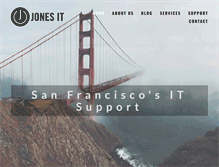 Tablet Screenshot of itjones.com